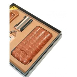 COHIBA 5 Lİ KAHVERENGİ PURO SETİ