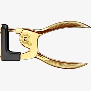 EL CASCO 23KT GOLD PLATED & BLACK PURO MAKASI