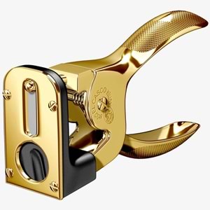 EL CASCO 23KT GOLD PLATED & BLACK PURO MAKASI