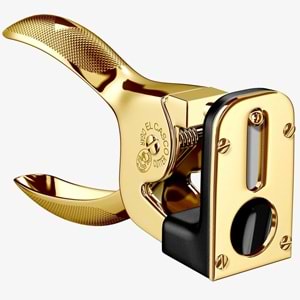 EL CASCO 23KT GOLD PLATED & BLACK PURO MAKASI