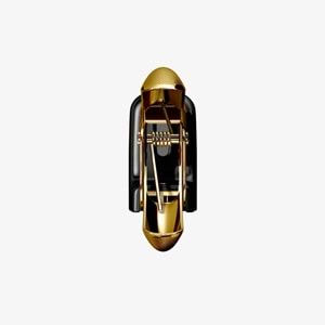 EL CASCO 23KT GOLD PLATED & BLACK PURO MAKASI