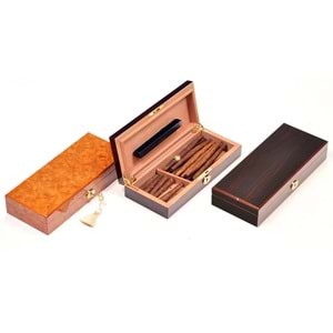 LUBİNSKİ TOSCANO ABANOZ PURO KUTUSU 20*S Q1852