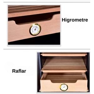 QUANTORO QCC-51B ELEKTRONİK HUMİDOR