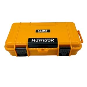 CUBA HABANA PLASTİK SEYAHAT HUMİDOR CUBA-003 SARI