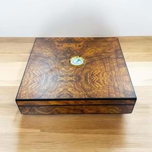 LUBİNSKİ RIVANIO İSPANYOL SEDİRİ KÖK DESENLİ AHŞAP HUMİDOR 20s