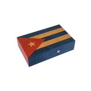 PARMİDA KÜBA BAYRAKLI HUMİDOR PHUM0198