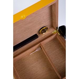 COHIBA SARI SİYAH TUTMALI HUMİDOR PHUM0201