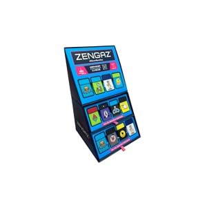 ZENGAZ 97333 TK CUBE DİSPLAY MİXED DESIGNS ÇAKMAK