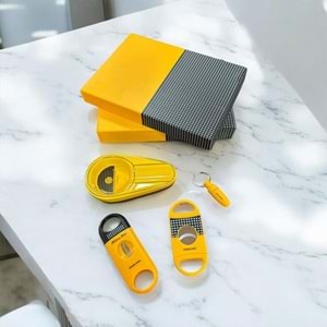 CİGARLOONG PURO SETİ KÜLLÜK KESİCİ DELİCİ SARI