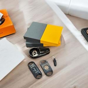 CİGARLOONG PURO SETİ KÜLLÜK KESİCİ DELİCİ SİYAH