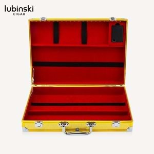 LUBİNSKİ SEYAHAT HUMİDOR VE SUNUM ÇANTASI YJA-13007-GD