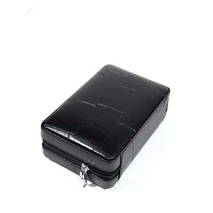 PARMİDA DERİ SİYAH SEYAHAT HUMİDOR PSH096