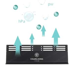 CİGARLOONG HUMİDİFİER BLACK