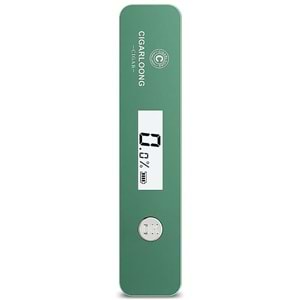 CİGARLOONG GREEN HUMİDİMETER DİGİTAL DEDECTÖR PURO İÇİ NEM ÖLÇER