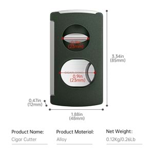 CİGARLOONG KESİCİ ,DELİCİ VE ÇAKMAKLI PURO SETİ BROWN