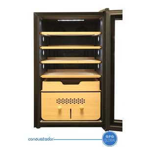 CONQUİSTADOR AFA-026 IMPERİO SERİSİ SİYAH ELEKTRONİK HUMİDOR