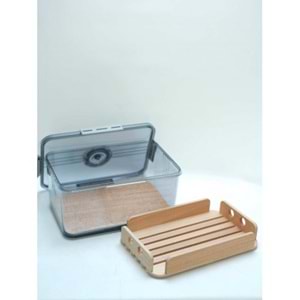 PURO MARKET DIŞI ŞEFFAF PLEXİ İÇİN SEDİR HUMİDOR 50s