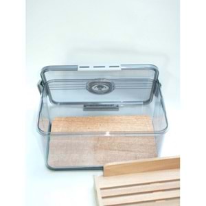 PURO MARKET DIŞI ŞEFFAF PLEXİ İÇİN SEDİR HUMİDOR 50s