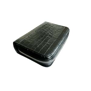 PURO ART SEYAHAT HUMİDORU BLACK CROCO 100.412 NG (Made İn Spain)(Hakiki Deri)
