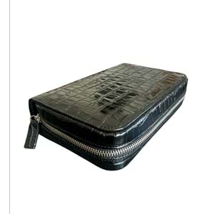PURO ART SEYAHAT HUMİDORU BLACK CROCO 100.412 NG (Made İn Spain)(Hakiki Deri)