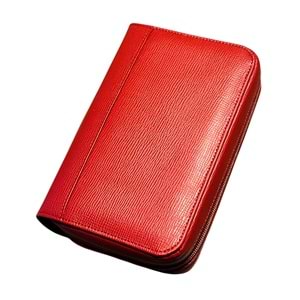 PURO ART SEYAHAT HUMİDORU RED 310.412 R/B (Made İn Spain)(Hakiki Deri)