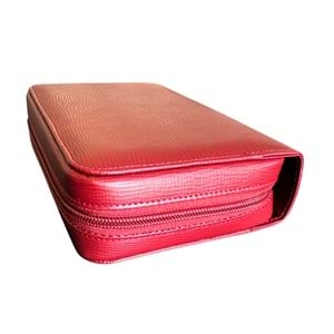 PURO ART SEYAHAT HUMİDORU RED 310.412 R/B (Made İn Spain)(Hakiki Deri)