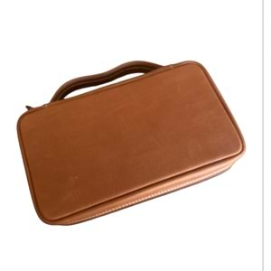PURO ART SEYAHAT HUMİDORU BROWN 500.410 BRU (Made İn Spain)(Hakiki Deri)