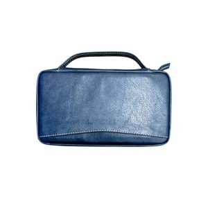 PURO ART SEYAHAT HUMİDORU NAVY 500.410 AZ (Made İn Spain)(Hakiki Deri)