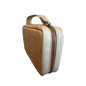 PURO ART SEYAHAT HUMİDORU CAMEL 500.410 CU (Made İn Spain)(Hakiki Deri)