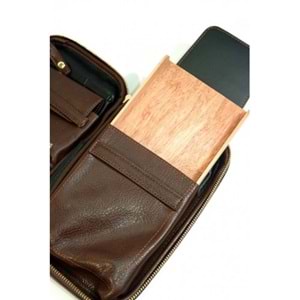 PARMİDA SEYAHAT HUMİDOR BROWN-BLACK PSH0128