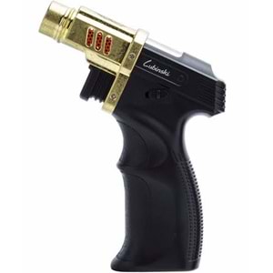 LUBİNSKİ TEK TORCH PURO ÇAKMAĞI BLACK-GOLD