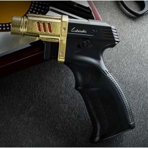 LUBİNSKİ TEK TORCH PURO ÇAKMAĞI BLACK-GOLD