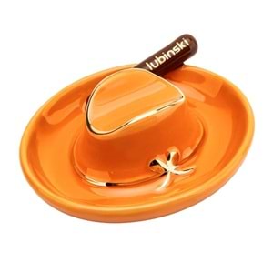 LUBİNSKİ COWBOY HAT PURO KÜLLÜĞÜ ORANGE YJA-20047-OR