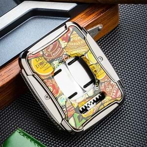 LUBİNSKİ HABANA CUBA KILIFLI KARE PURO MAKASI (60Ring)