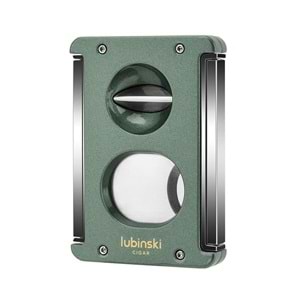 LUBİNSKİ SEHPALI-DELİCİLİ LAZER BIÇAK DOUBLE CUTTER GREEN PURO KESİCİ YJA-30033-GN