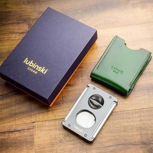 LUBİNSKİ SEHPALI-DELİCİLİ LAZER BIÇAK DOUBLE CUTTER GREY PURO KESİCİ YJA-30033-GY