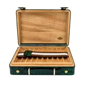 LUBİNSKİ DERİ CROCO BROWN PURO TAŞIMA KUTUSU YJA-50017-BN