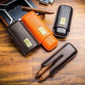 LUBİNSKİ 2 Lİ 60 RİNG PURO KILIFI BROWN YJA-50019-BN