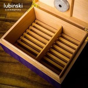 LUBİNSKİ LİON BASKILI LAKE HUMİDOR 50s