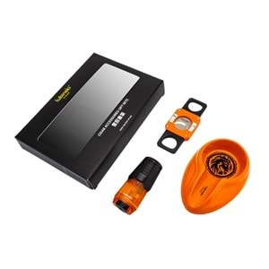 LUBİNSKİ 3LÜ PURO SETİ ORANGE