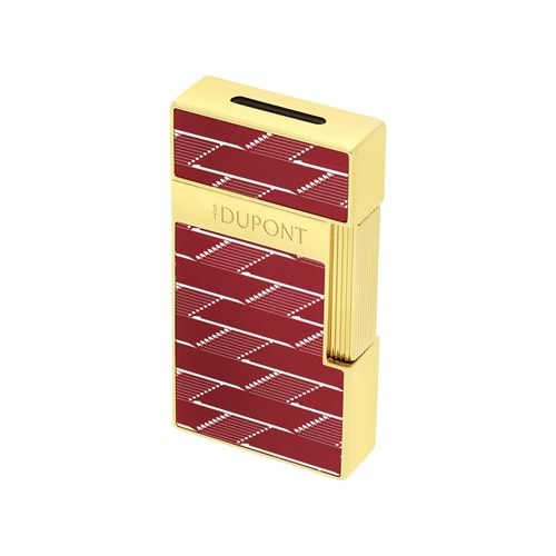 S.T. DUPONT LI BİGGY 1872 BURGUNDY MONOGRAM ÇAKMAK