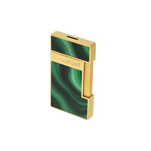 S.T. DUPONT LI SLİMMY GEODE GREEN/GOLDEN ÇAKMAK