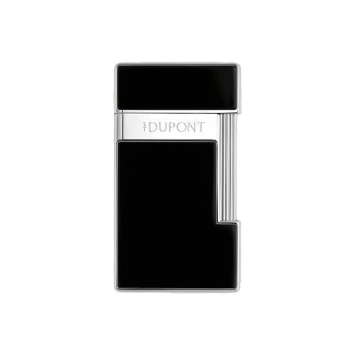 S.T. DUPONT LI SLIMMY BLACK LACQUER/CHROME