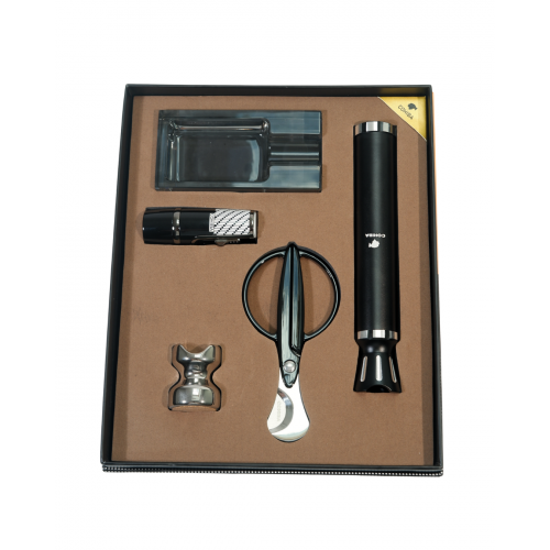 COHIBA 5 Lİ SİYAH PURO SETİ