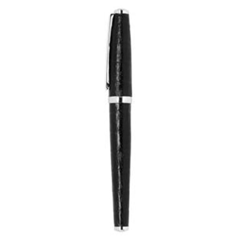 ZİPPO KALEM 41124 BLACK LEATHER WRAP ROLLER