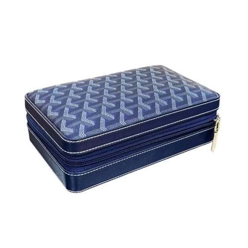 CİGARLOONG DERİ SEYAHAT HUMİDOR BLUE