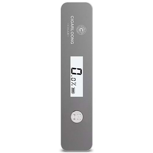 CİGARLOONG GREY HUMİDİMETER DİGİTAL DEDECTÖR PURO İÇİ NEM ÖLÇER