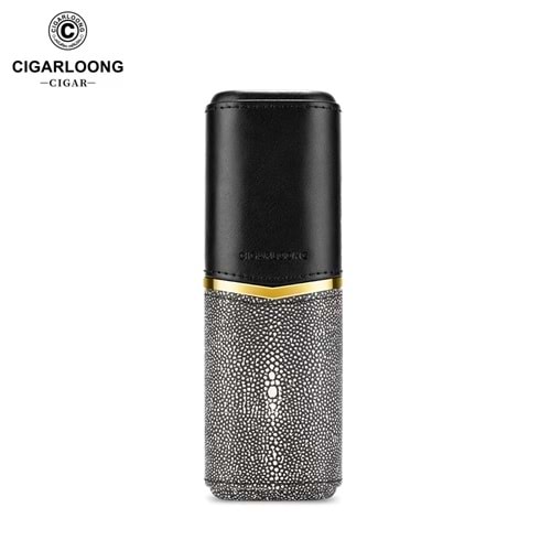 CİGARLOONG RETRO PURO KILIFI FİSH PATTERN GRAY 58 RİNG 2 Lİ