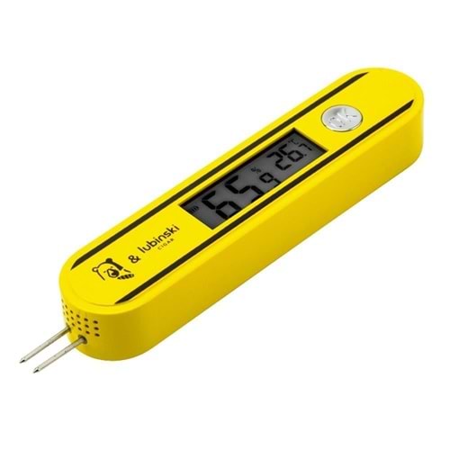 LUBİNSKİ DİGİTAL HİGROMETRE YELLOW YJA-13034-YL