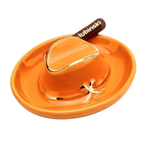 LUBİNSKİ COWBOY HAT PURO KÜLLÜĞÜ ORANGE YJA-20047-OR
